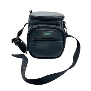 Simple Technology Camera divided adjustable zippered soft shell case black  bag